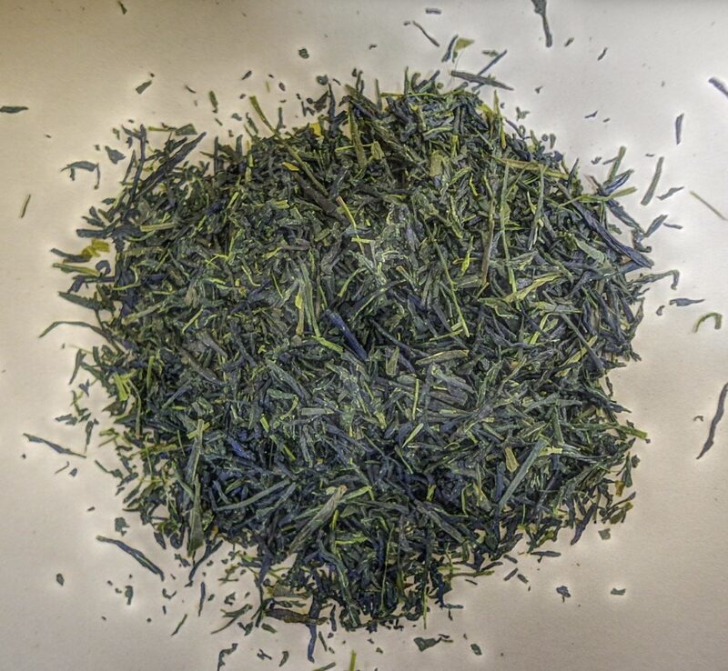 Te verde Gyokuro in primo piano