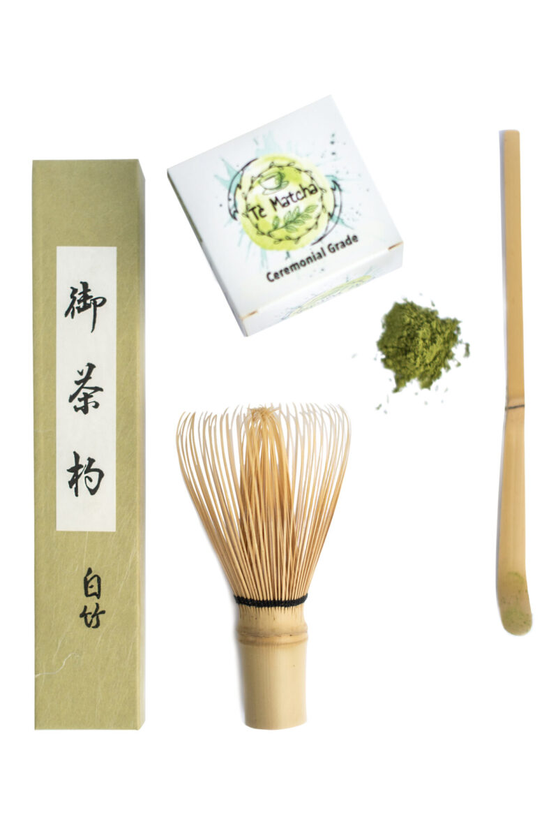 Te Matcha con accessori