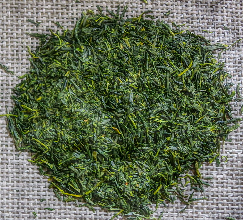 Te verde Kabusecha in primo piano